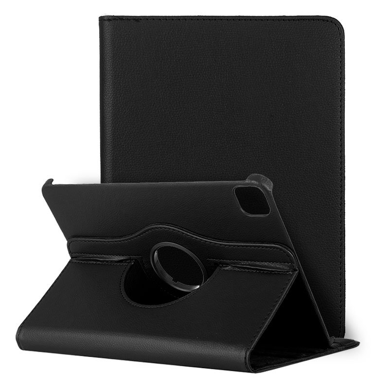 Capa COOL para iPAD Pro 12.9 (2020 / 2021 / 2022) / iPAD Air 13 (2024 / 2025 / 2026) Couro Sintético Preto