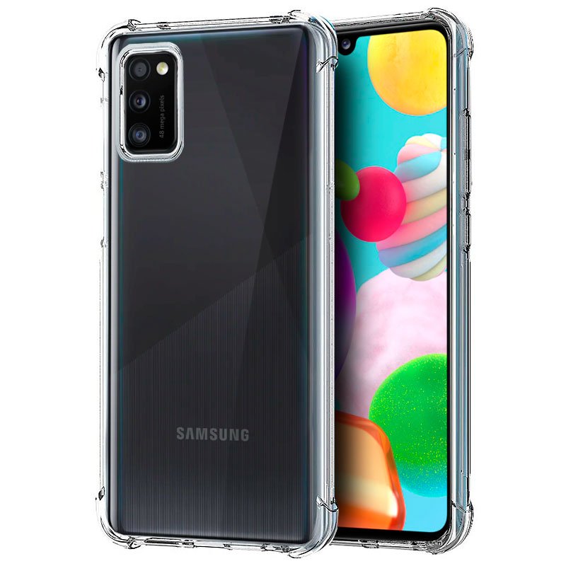 Carcasa COOL para Samsung A415 Galaxy A41 AntiShock Transparente