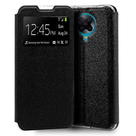 Flip Cover Realme 6 Pro Plain Black