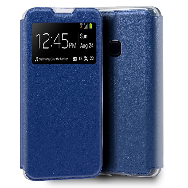Funda COOL Flip Cover para Samsung M315 Galaxy M31 Liso Azul