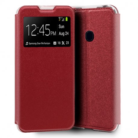 Flip Cover Samsung M315 Galaxy M31 Rosso liscio