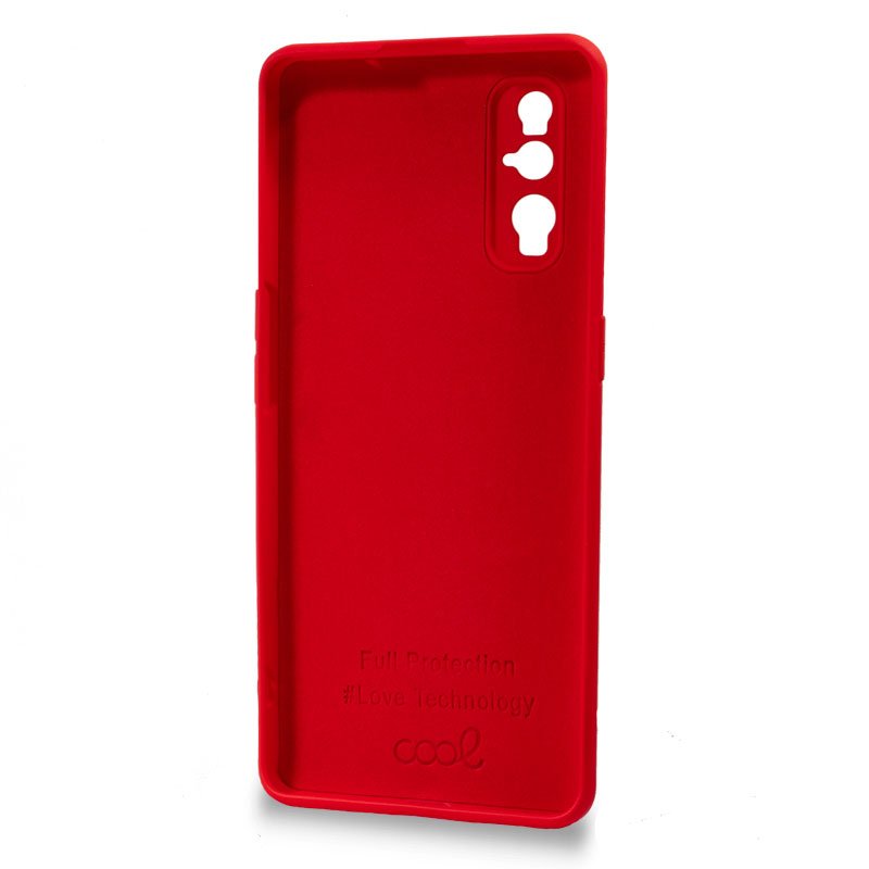 Carcasa COOL para Oppo Find X2 Cover Rojo
