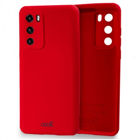 Funda Huawei P40 Lite E Cartera Con Ventana F. Soporte - Rojo con Ofertas  en Carrefour