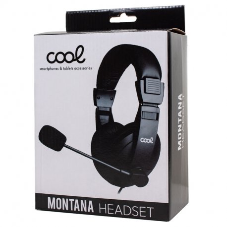 Auricolari stereo PC COOL Montana con microfono