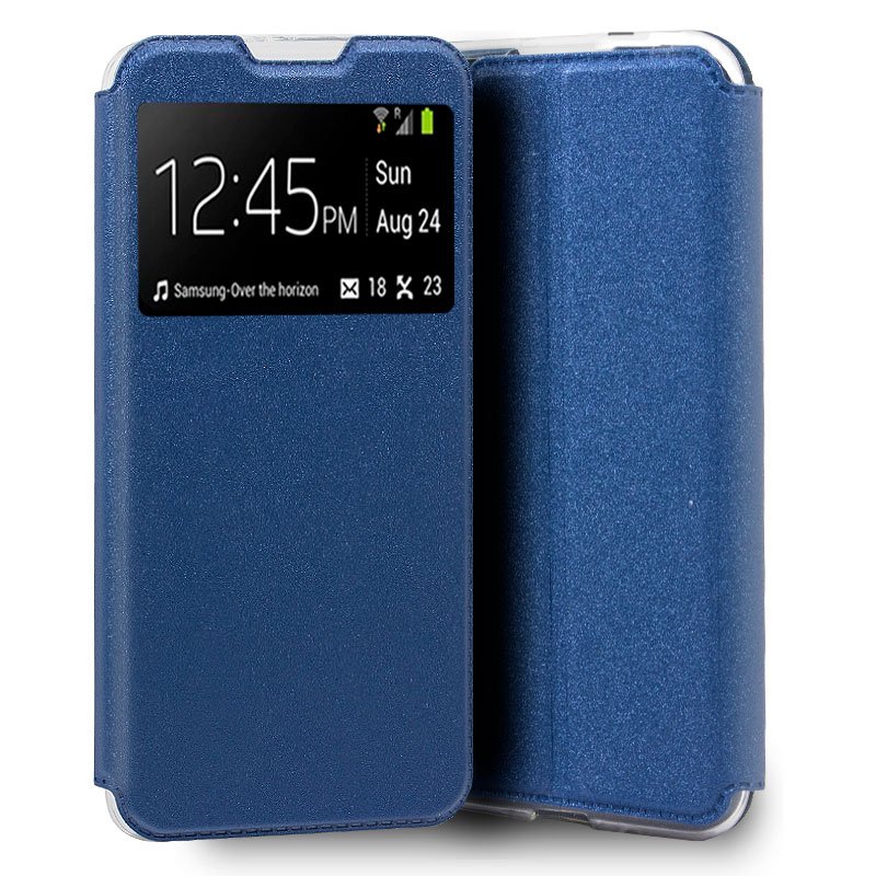 Funda COOL Flip Cover para Xiaomi Redmi 9A / 9AT Liso Azul