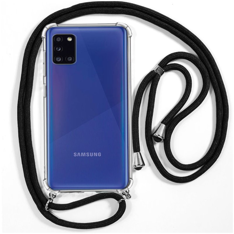 Carcasa COOL para Samsung A315 Galaxy A31 Cordón Negro