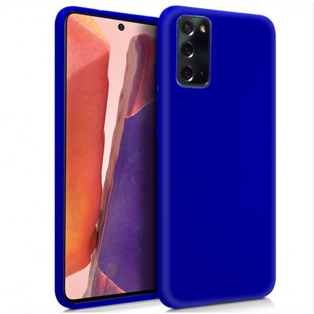 Funda Silicona Samsung N980 Galaxy Note 20 (Azul)