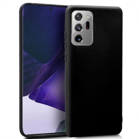 Capa de silicone Samsung N980 Galaxy Note 20 (preta)