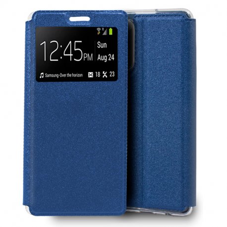 Flip Cover Huawei P40 Lite Plain Blue