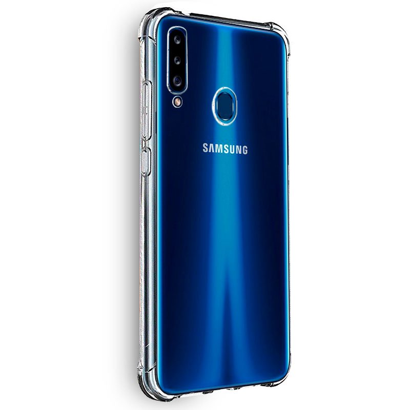 Carcasa COOL para Samsung A207 Galaxy A20s AntiShock Transparente