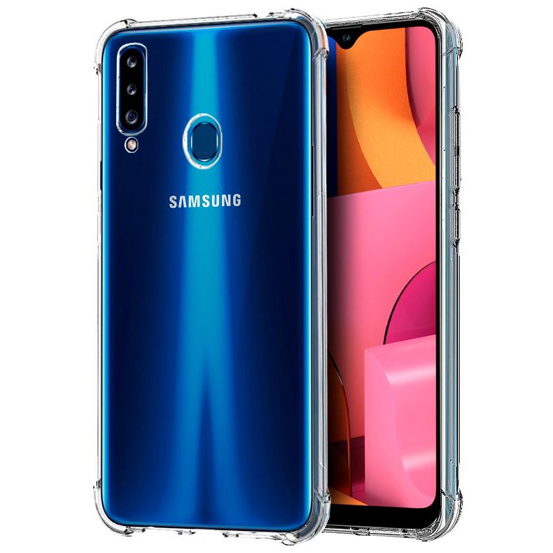 Carcasa COOL para Samsung A207 Galaxy A20s AntiShock Transparente