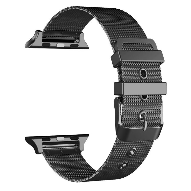 Correa COOL para Apple Watch Series 1 / 2 / 3 / 4 / 5 / 6 / 7 / SE (38 / 40 / 41 mm) Metal Negro