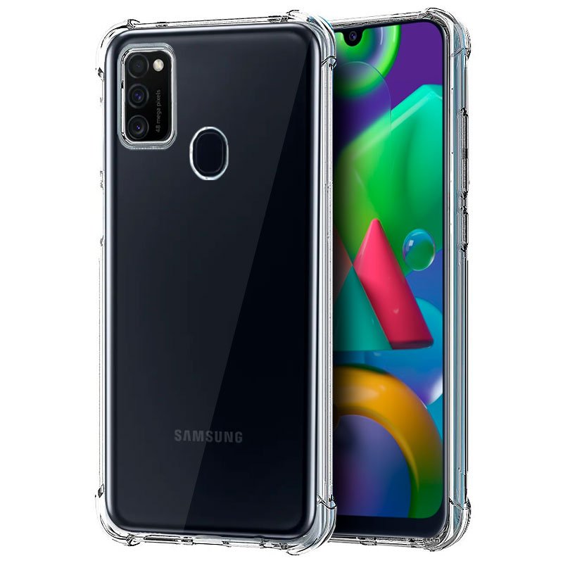 Carcasa COOL para Samsung M215 Galaxy M21 AntiShock Transparente