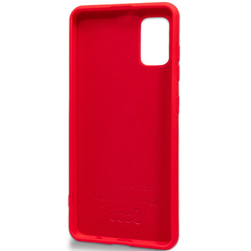 Carcasa COOL para Samsung A415 Galaxy A41 Cover Rojo