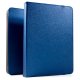 Custodia per tablet Ebook 10 pollici similpelle girevole blu