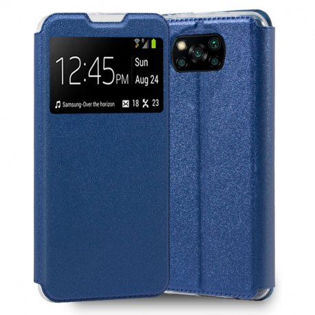 Capa Flip Cover COOL para Xiaomi Pocophone X3 Azul