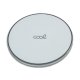 Dock Base Caricabatterie Smartphone Wireless Quick Charge Qi Universale COOL Bianco