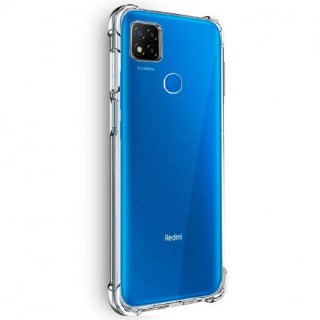 Carcasa Viene con Una Soporte Plegable 2 en 1 Híbrida Robusto Case Wuzixi Funda para Xiaomi Redmi 9C Anti-Arañazos Cubierta Protectora Cover para Xiaomi Redmi 9C.Rojo
