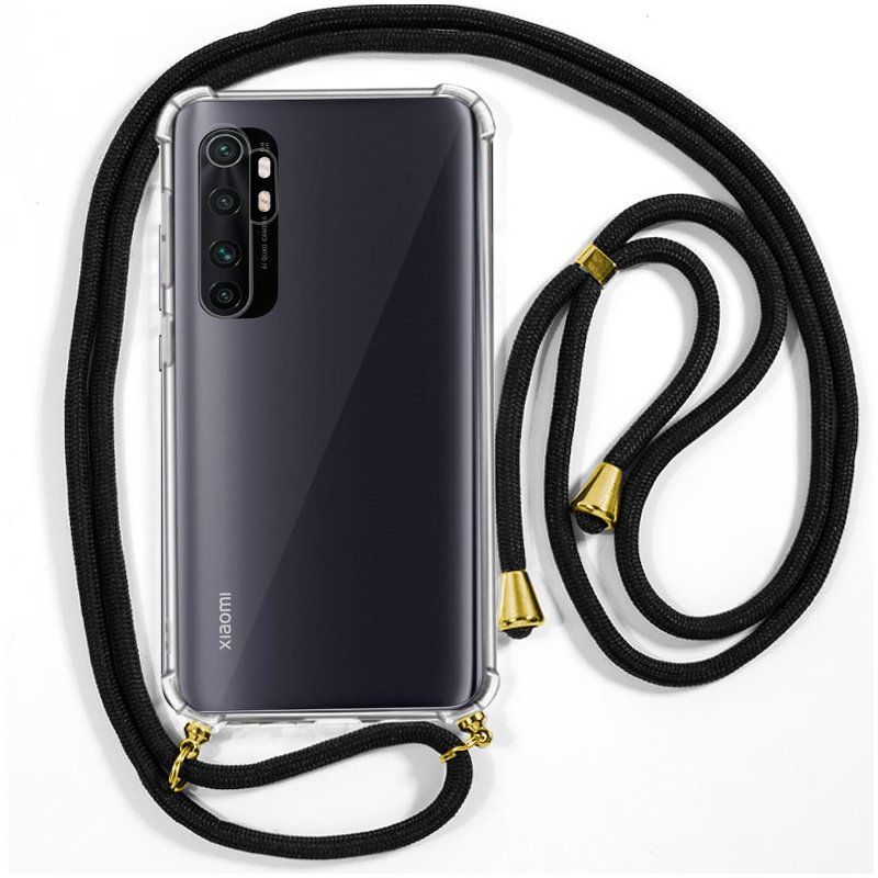 Carcasa COOL para Xiaomi Mi Note 10 Lite Cordón Negro