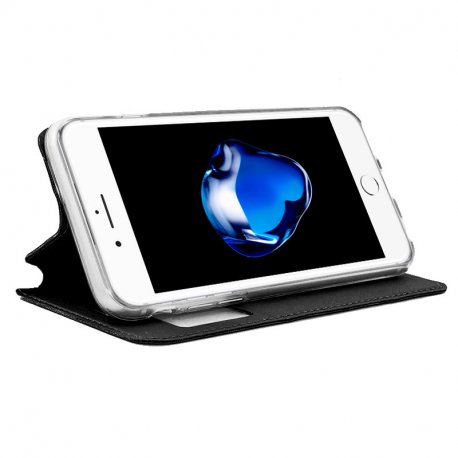 COOL Flip Cover for iPhone 7 Plus / iPhone 8 Plus Smooth Black