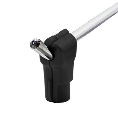 Lucchetto antifurto in plastica nera (per gancio semplice) 6 mm COOL