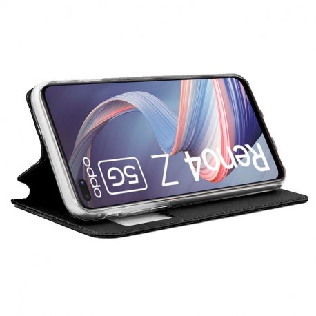 COOL Custodia Flip Cover per Oppo Reno 4Z 5G Smooth Black