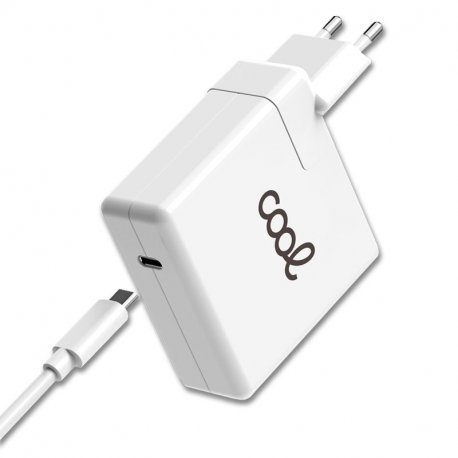 Carregador universal de rede COOL para Apple MacBook 12 / Air 13 / Pro 13 / iPad 12.9 (67w USB-C)