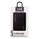 Batteria esterna Micro-usb Power Bank 5000 mAh COOL Pelle Bianca