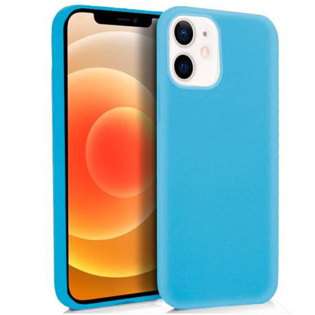 Capa de Silicone Huawei P40 Lite (Azul Claro)