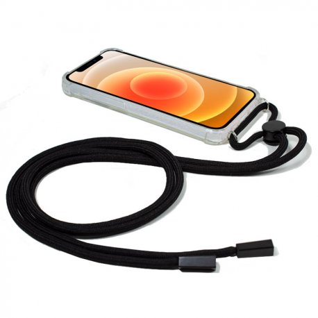 Carcasa COOL para iPhone 12 mini Cordón Negro