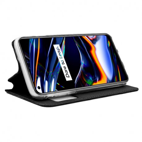 Custodia Flip Cover COOL per Realme 7 Pro Smooth Black