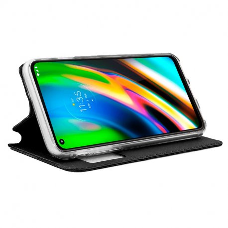 Capa Flip Cover COOL para Motorola Moto G9 Plus Preto
