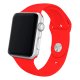 Cinturino in gomma rossa per Apple Watch Series 1/2/3/4/5/6 / SE (42 / 44mm)