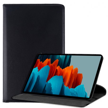 Samsung Galaxy Tab A (2019) T290 / T295 Couro liso preto de 8 pol.