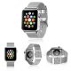 Correa Apple Watch Series 1 / 2 / 3 / 4 / 5 / 6 / SE (38 / 40 mm) Metal Plata