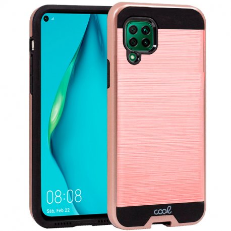Capa Alumínio Rosa Huawei P40 Lite