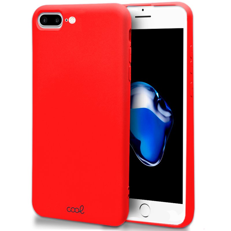 Carcasa COOL para iPhone 7 Plus / iPhone 8 Plus Cover Rojo
