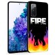 Carcasa Samsung G780 Galaxy S20 FE Dibujos Fire