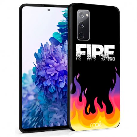 Carcasa Samsung G780 Galaxy S20 FE Dibujos Fire