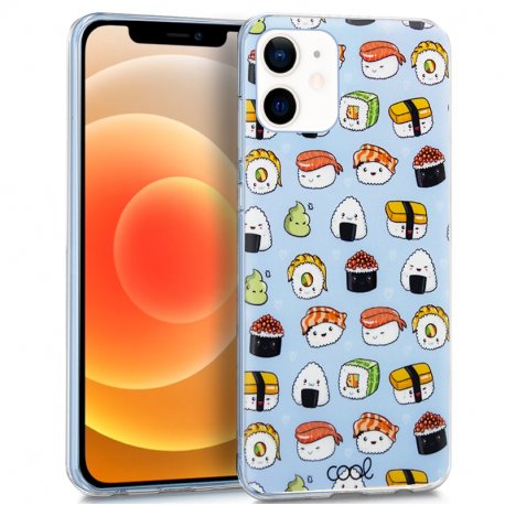 Carcasa iPhone 12 mini Dibujos Sushi
