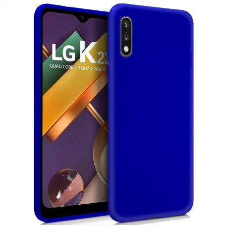 Funda Silicona LG K22 (Azul)