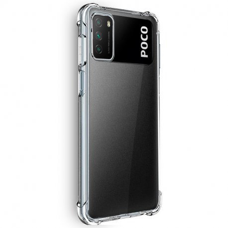 Capa COOL para Xiaomi Pocophone M3 / Redmi 9T AntiShock Transparente
