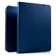 Custodia per ebook / tablet. Girevole blu liscio