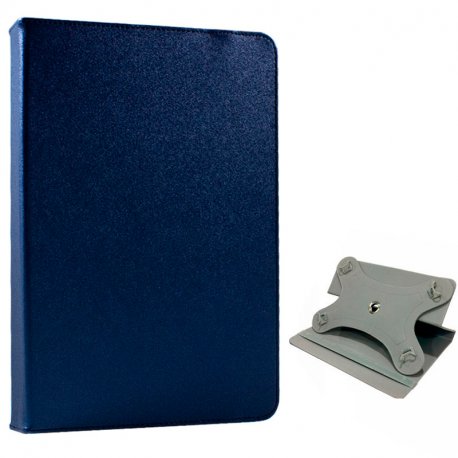 COOL Ebook / Tablet 9 inch Smooth Blue Rotating Case