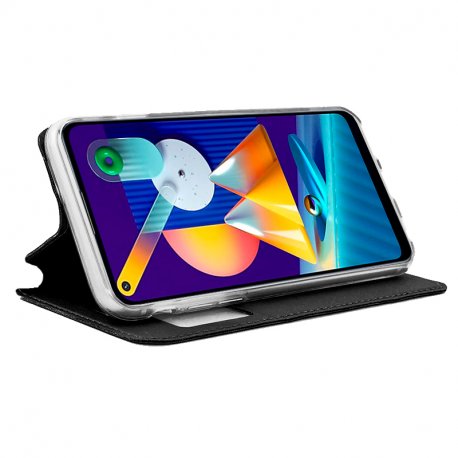 COOL Flip Cover for Samsung M115 Galaxy M11 / A11 Smooth Black