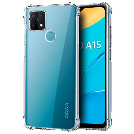 Custodia trasparente antiurto per Oppo A15 / A15s