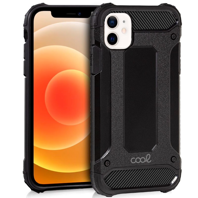 Carcasa COOL para iPhone 12 mini Hard Case Negro