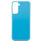 Custodia in silicone Samsung G990 Galaxy S21 (azzurro)