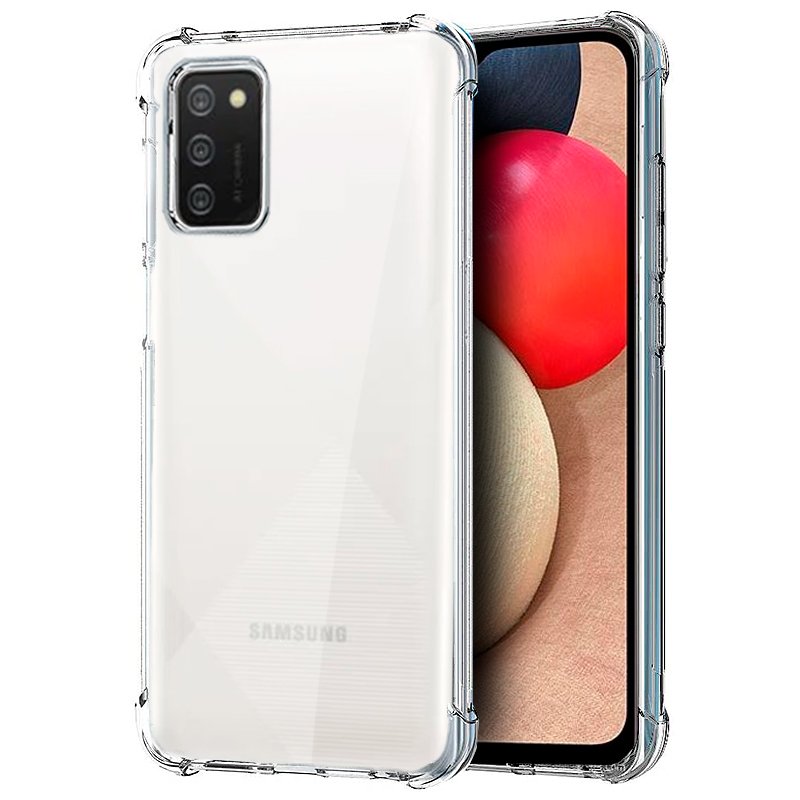 Carcasa COOL para Samsung A025 Galaxy A02s AntiShock Transparente