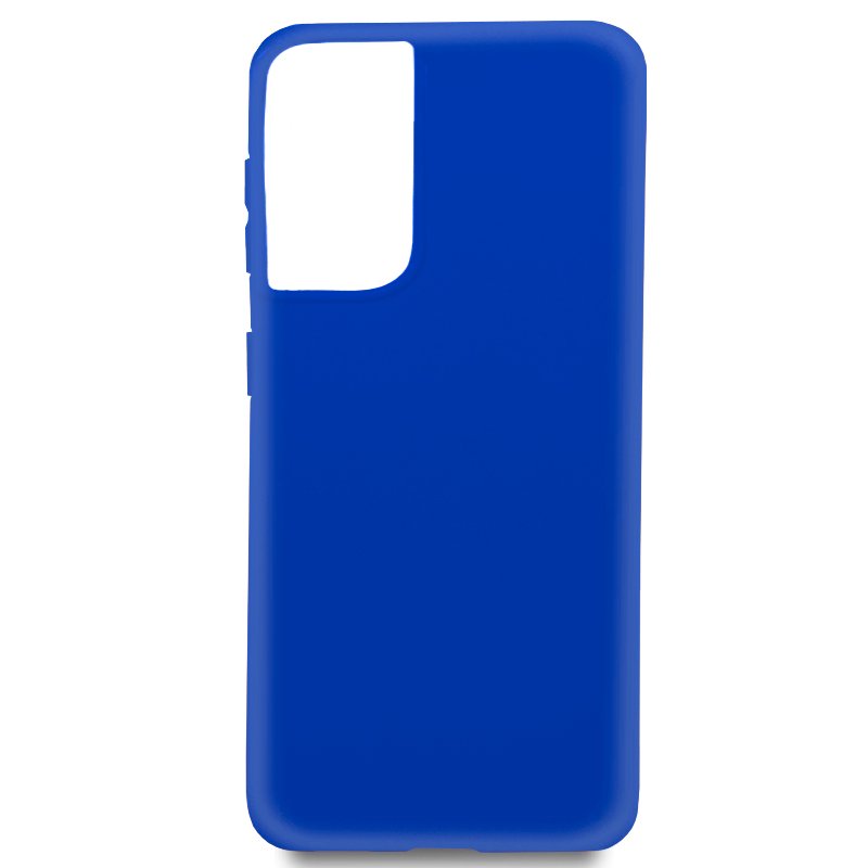 Funda COOL Silicona para Samsung G998 Galaxy S21 Ultra (Azul)
